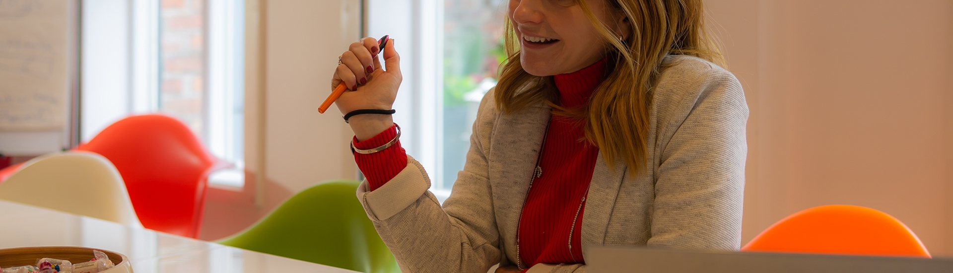 Marcia Lister conducting mediation