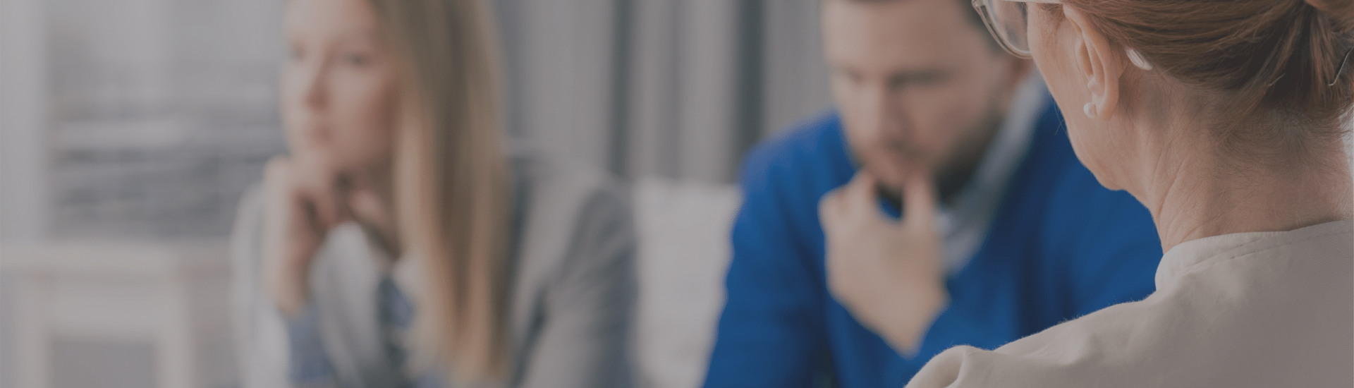 couple receiving mediation services