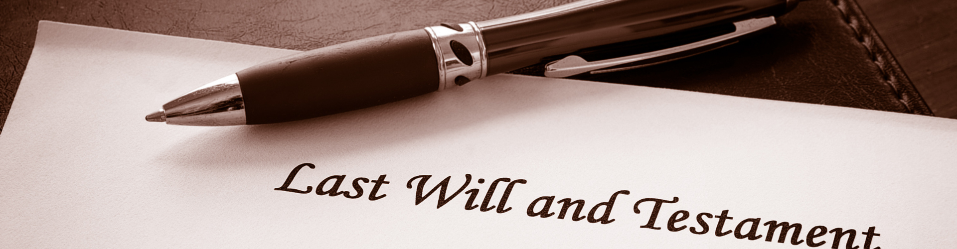last will and testament